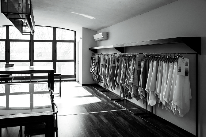 Showroom Landini — Dettaglio materiali e campionario